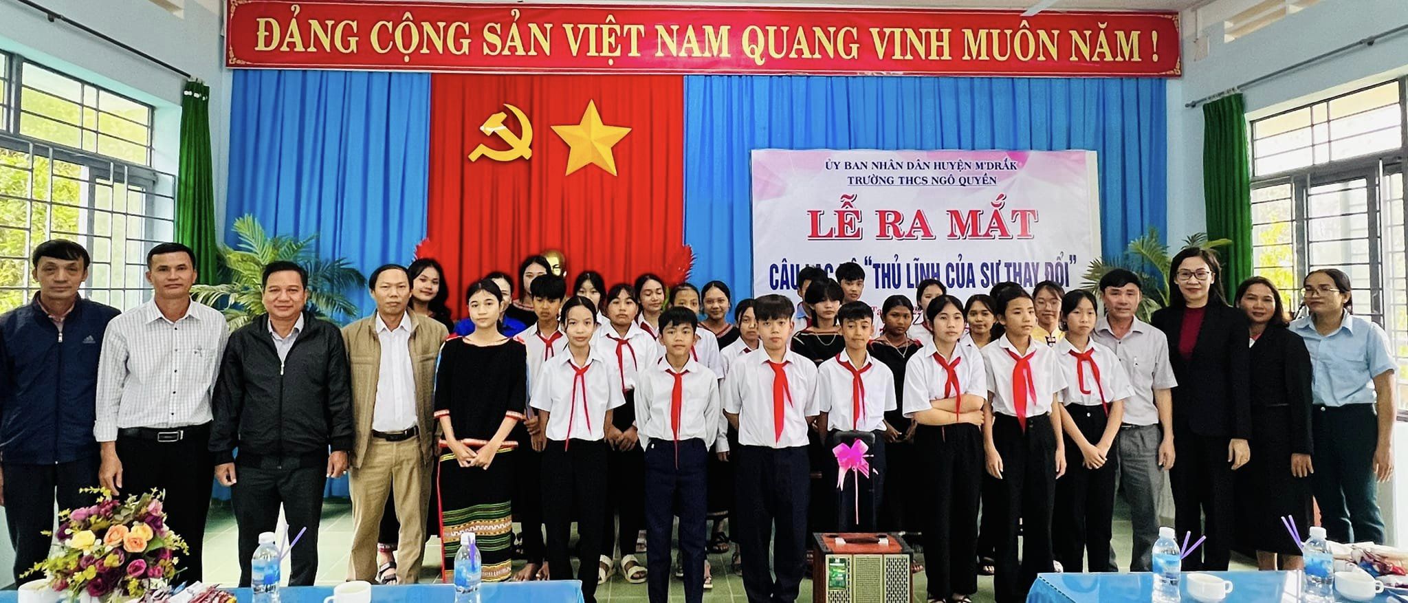 Lễ ra mắt câu lạc bộ “Thủ lĩnh của sự thay đổi”