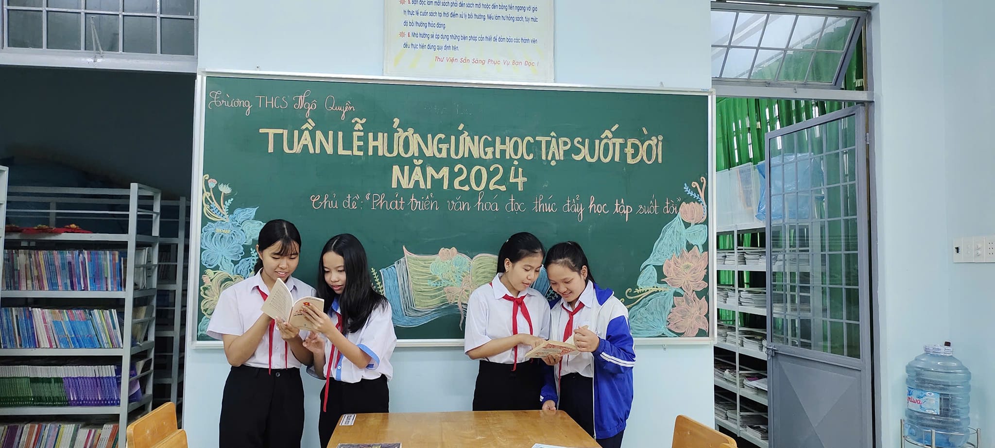 TỔ CHỨC CÁC HOẠT ĐỘNG HƯỞNG ỨNG TUẦN LỄ HỌC TẬP SUỐT ĐỜI NĂM 2024